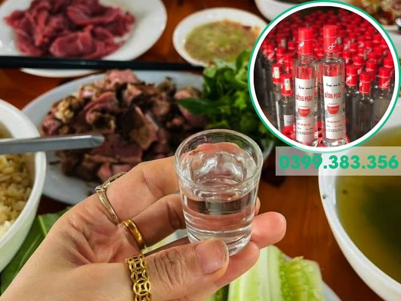 Hình ảnh địa chỉ sỉ rượu men lá Bằng Phúc cho nhà hàng ở Hải Phòng