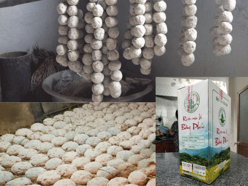 Hình ảnh giới thiệu rượu men lá Bằng Phúc Bắc Kạn