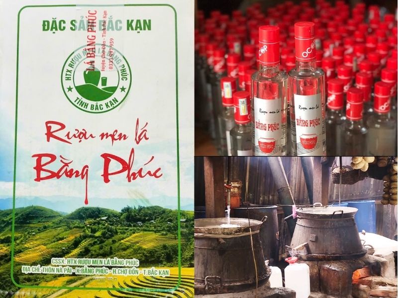 Hình ảnh rượu men lá Bằng Phúc là gì