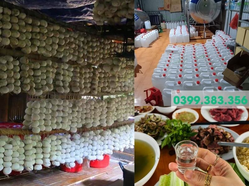 Hình ảnh rượu men lá bao nhiêu độ đặc sản Bắc Kạn