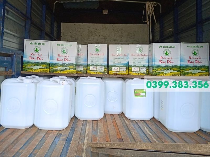 Hình ảnh ship rượu men lá Bằng Phúc Hà Nội, hcm, toàn quốc