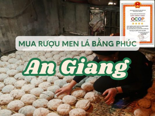 Hình ảnh địa chỉ mua rượu men lá Bằng Phúc tại An Giang