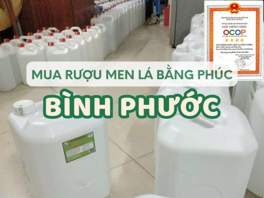 Hình ảnh mua rượu men lá Bằng Phúc tại Bình Phước