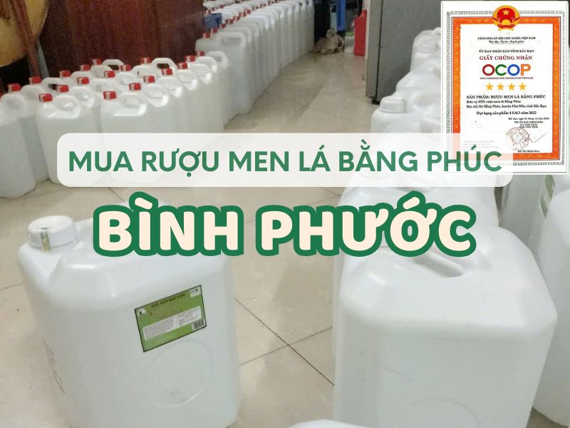 Hình ảnh mua rượu men lá Bằng Phúc tại Bình Phước