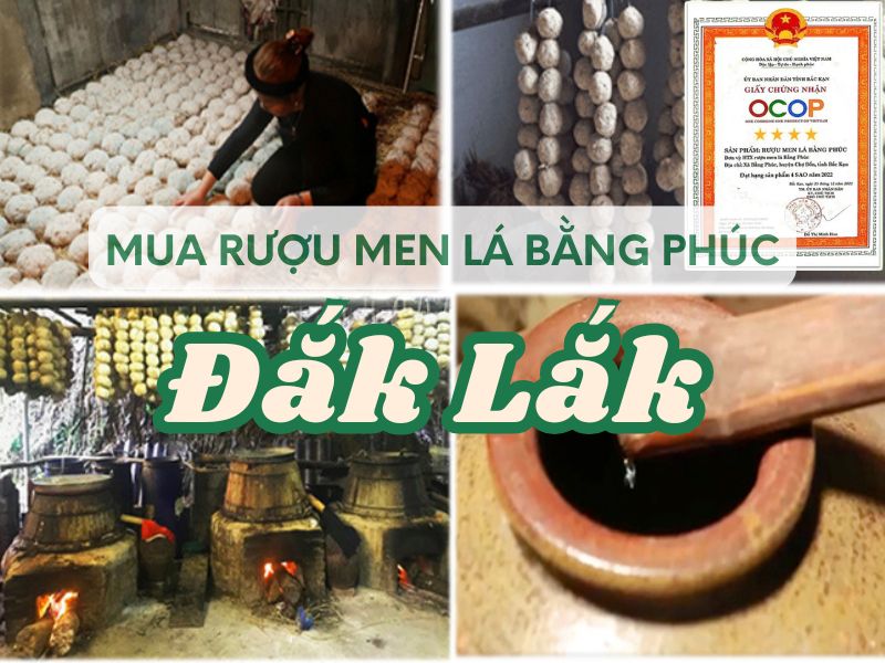 Hình ảnh mua rượu men lá Bằng Phúc tại Đắk Lắk