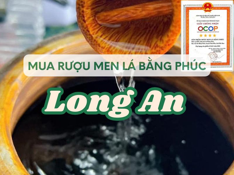 Hình ảnh mua rượu men lá Bằng Phúc tại Long An