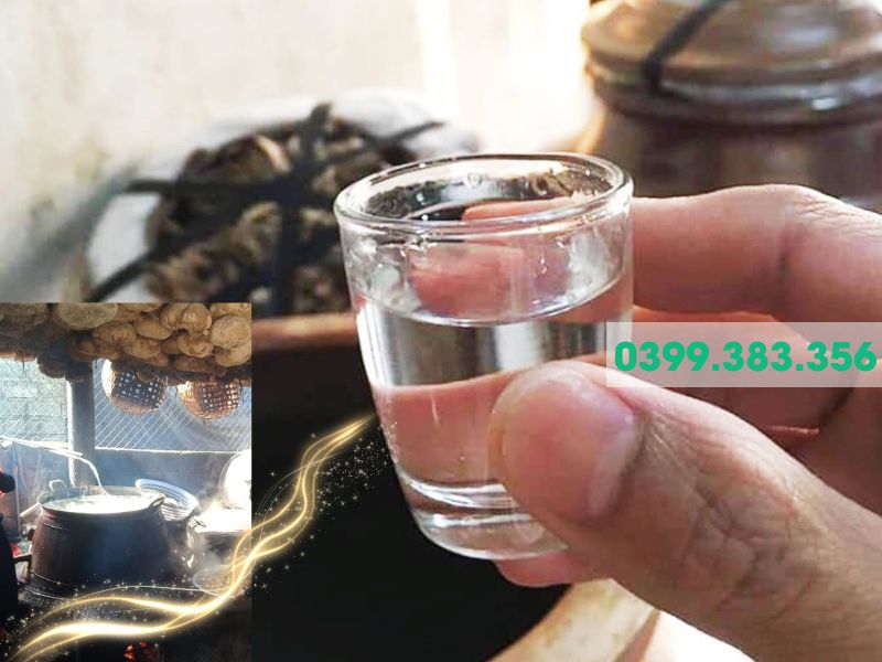 Hình ảnh rượu men lá Hà Nội là rượu gì